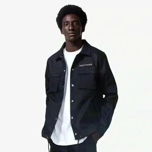 Daily Paper Jacket Size XL 98% Cotton 2% Elastane. Euro Black owned Busi…